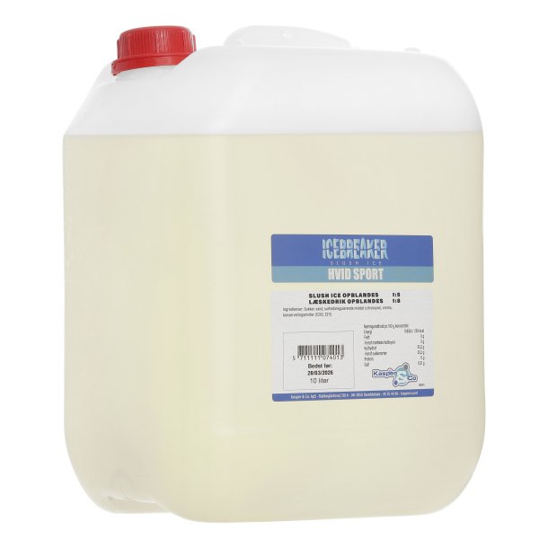 Hvid Sport - Slushice koncentrat 10 liter