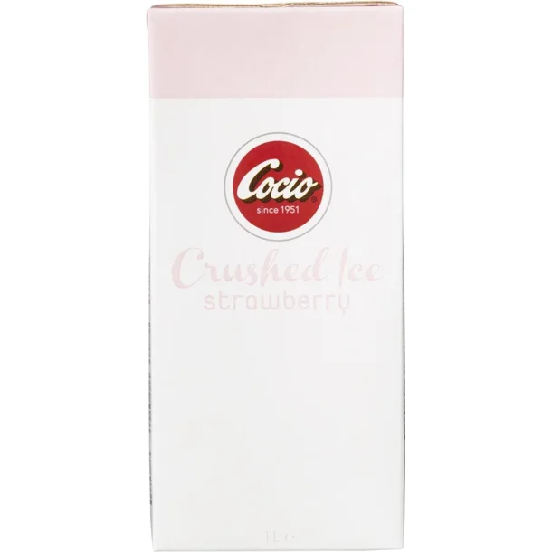 Cocio crushed Ice Strawberry 1 LIter